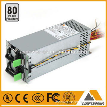 1+1 redundant Power Supply for Rackmount Server Chassis (Black)